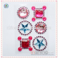 High quality acrylic gem stickers for scrapbook , rhinestone crystal diamond sticker , crystal sticker
